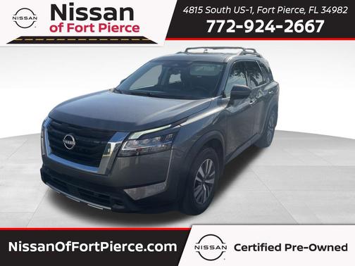 Gun Metallic 2024 Nissan Pathfinder SL 4WD