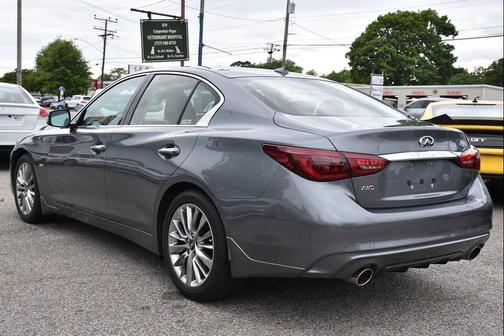 Graphite Shadow 2019 INFINITI Q50 3.0t LUXE