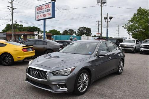 Graphite Shadow 2019 INFINITI Q50 3.0t LUXE