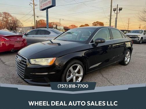 Black 2015 Audi A3 1.8T Premium