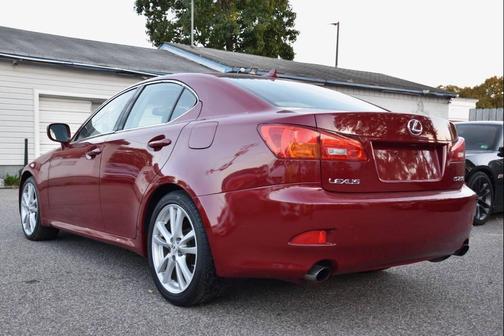 Burgundy 2007 Lexus IS 250 Base