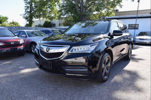 Crystal Black Pearl 2016 Acura MDX 3.5L