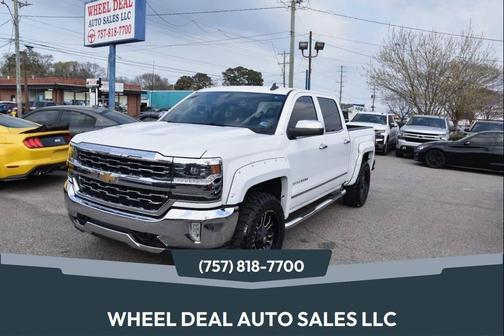 White 2018 Chevrolet Silverado 1500 LTZ