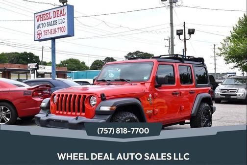 Firecracker Red Clearcoat 2020 Jeep Wrangler Unlimited Sport