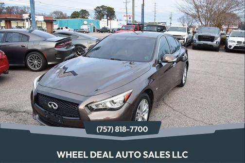 Chestnut Bronze 2015 INFINITI Q50 Premium