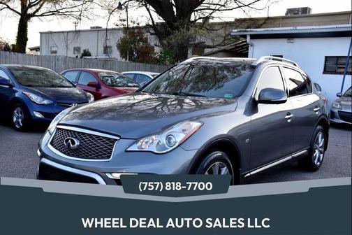 Gray 2017 INFINITI QX50 Base
