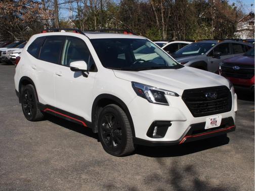 Crystal White Pearl 2023 Subaru Forester Sport