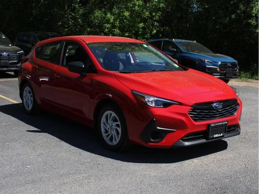 Pure Red 2025 Subaru Impreza Base