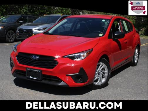 Pure Red 2025 Subaru Impreza Base