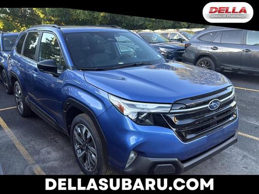 Daybreak Blue Pearl 2025 Subaru Forester Touring Hybrid