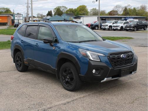 Geyser Blue 2024 Subaru Forester Wilderness