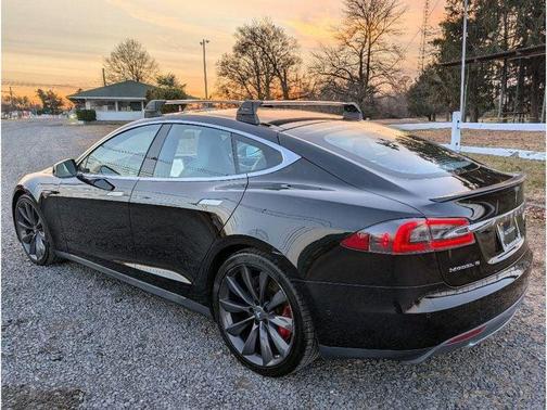 Black 2016 Tesla Model S P90D
