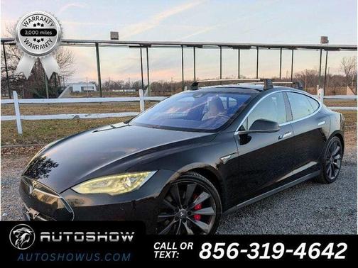 Black 2016 Tesla Model S P90D