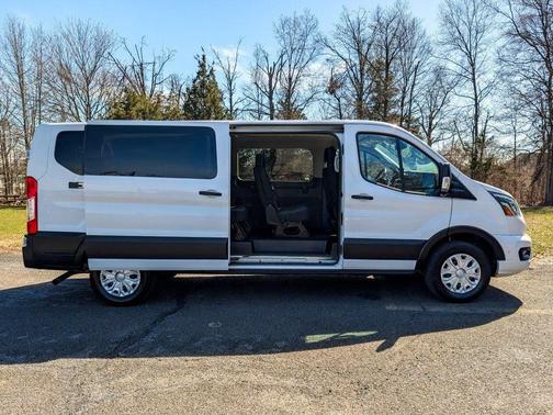 Gray 2023 Ford Transit-350 XLT