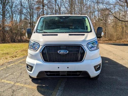 Gray 2023 Ford Transit-350 XLT