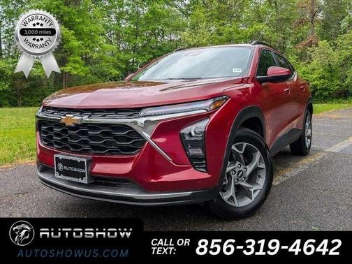 Crimson Metallic 2025 Chevrolet Trax LT