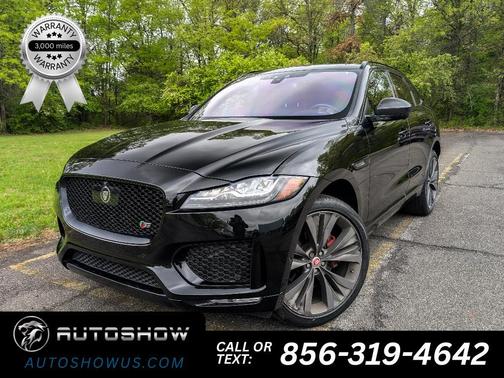 Santorini Black 2018 Jaguar F-PACE S