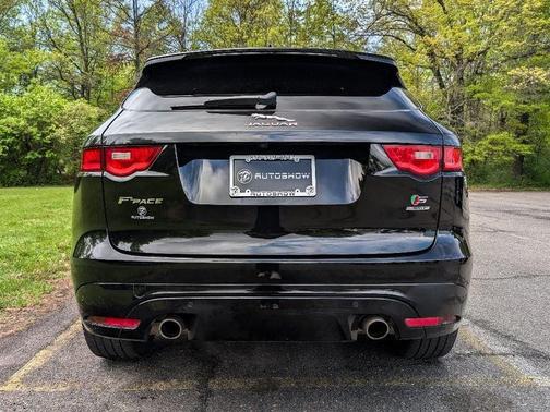 Santorini Black 2018 Jaguar F-PACE S