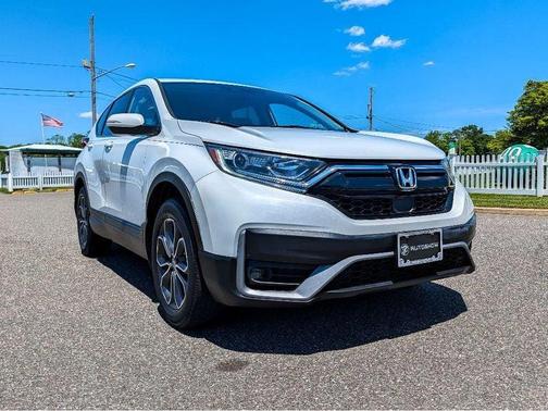 Platinum White Pearl 2021 Honda CR-V EX