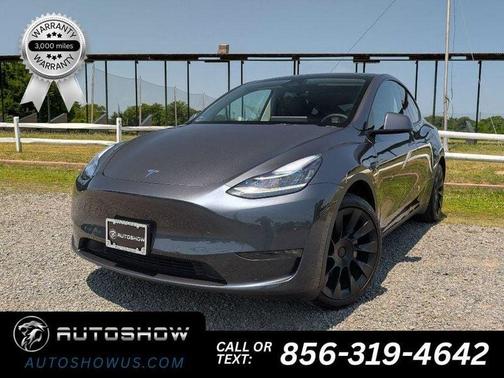 Gray 2022 Tesla Model Y Long Range