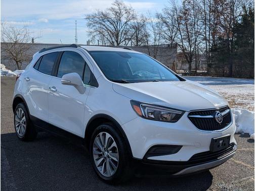 Summit White 2018 Buick Encore Preferred