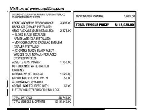 2022 Cadillac Escalade ESV Sport Platinum