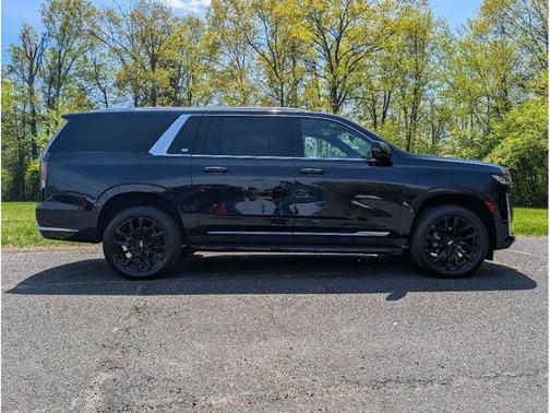 Dark Moon Blue Metallic 2021 Cadillac Escalade ESV Premium Luxury