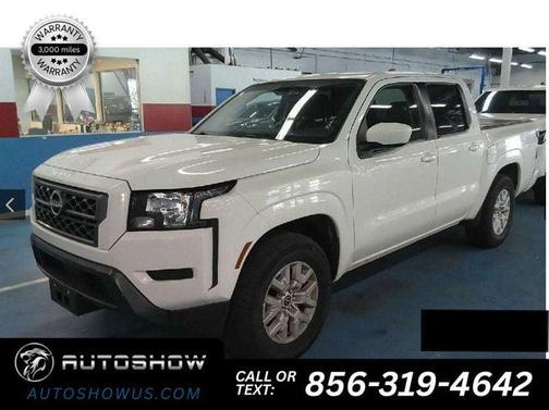 Glacier White 2023 Nissan Frontier SV