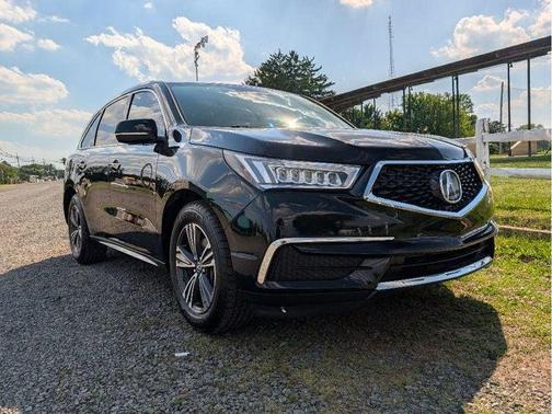 Crystal Black Pearl 2018 Acura MDX 3.5L