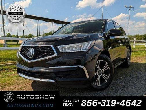 Crystal Black Pearl 2018 Acura MDX 3.5L