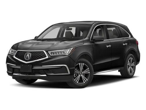 Crystal Black Pearl 2018 Acura MDX 3.5L