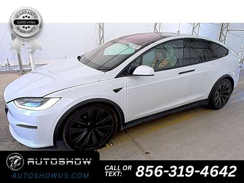 Pearl White Multi 2022 Tesla Model X Base