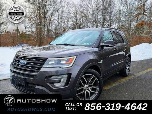 Magnetic Metallic 2017 Ford Explorer sport