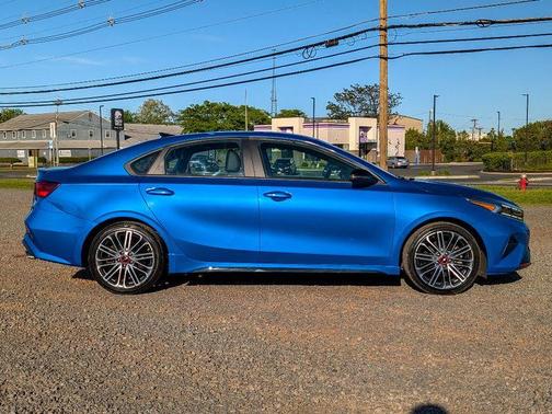 Blue 2022 Kia Forte GT