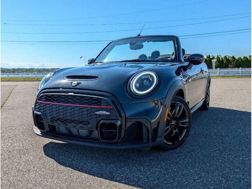 Midnight Black 2023 MINI Convertible John Cooper Works
