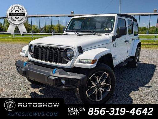 Bright White Clearcoat 2024 Jeep Wrangler 4xe Sport