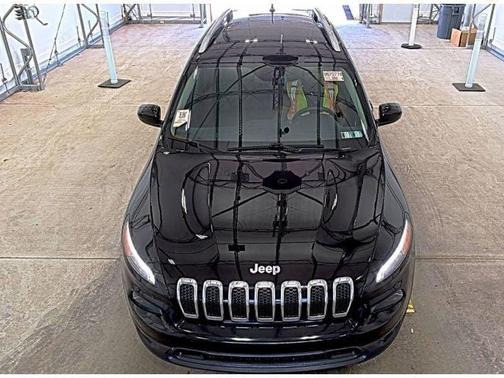 Diamond Black 2017 Jeep Cherokee Latitude