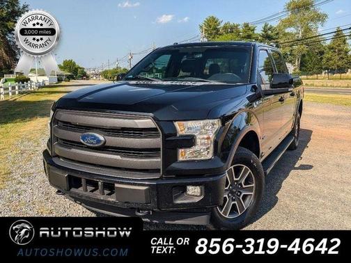 Shadow Black 2017 Ford F-150 Lariat