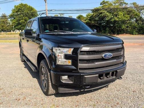 Shadow Black 2017 Ford F-150 Lariat