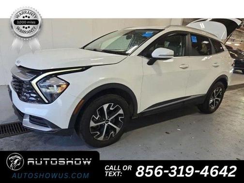 Snow White Pearl 2023 Kia Sportage Hybrid EX
