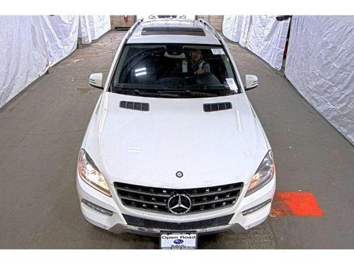 Polar White 2015 Mercedes-Benz M-Class ML 350 4MATIC
