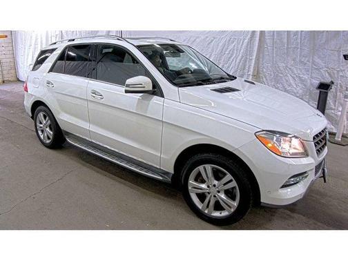 Polar White 2015 Mercedes-Benz M-Class ML 350 4MATIC