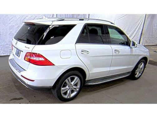 Polar White 2015 Mercedes-Benz M-Class ML 350 4MATIC