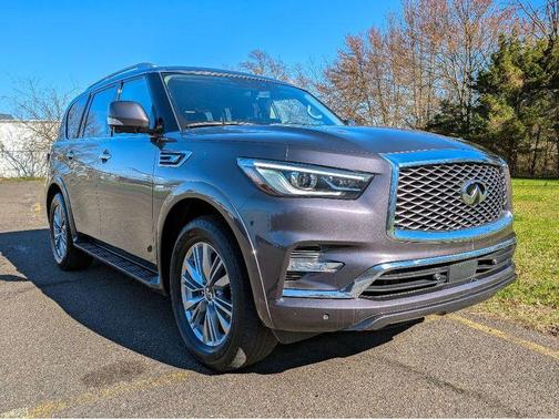 Anthracite Gray 2024 INFINITI QX80 Luxe