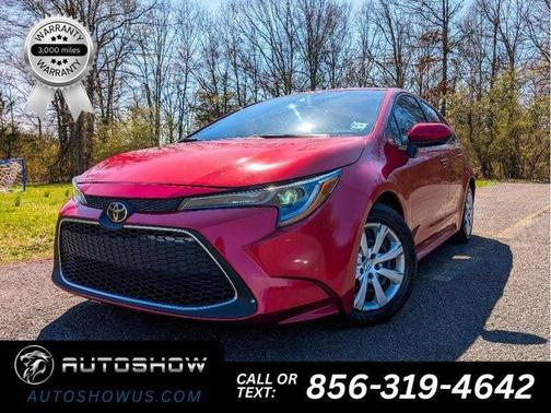 Barcelona Red Metallic 2021 Toyota Corolla LE
