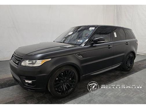 Santorini Black 2016 Land Rover Range Rover Sport 5.0L Supercharged Dynamic SUV