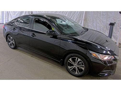 Black 2020 Nissan Sentra SV