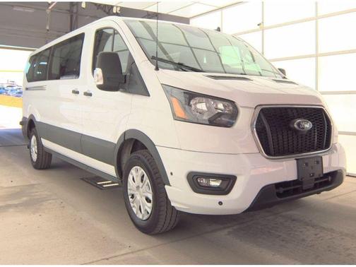 Oxford White 2024 Ford Transit-350 XLT
