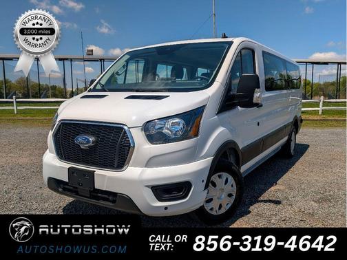 Oxford White 2024 Ford Transit-350 XLT