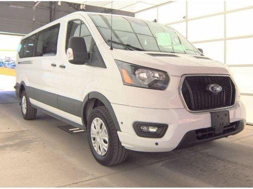 Oxford White 2024 Ford Transit-350 XLT